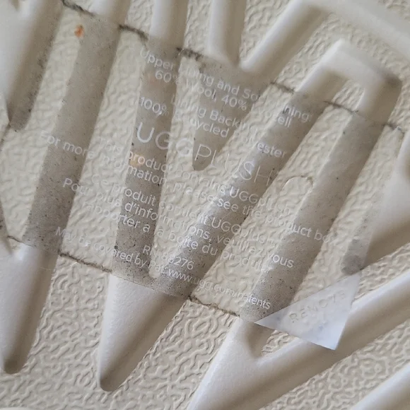 UGG Tan Slippers with Red Accent - Picture 6 of 6